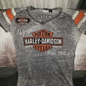 Harley-Davidson burnout t-shirt
